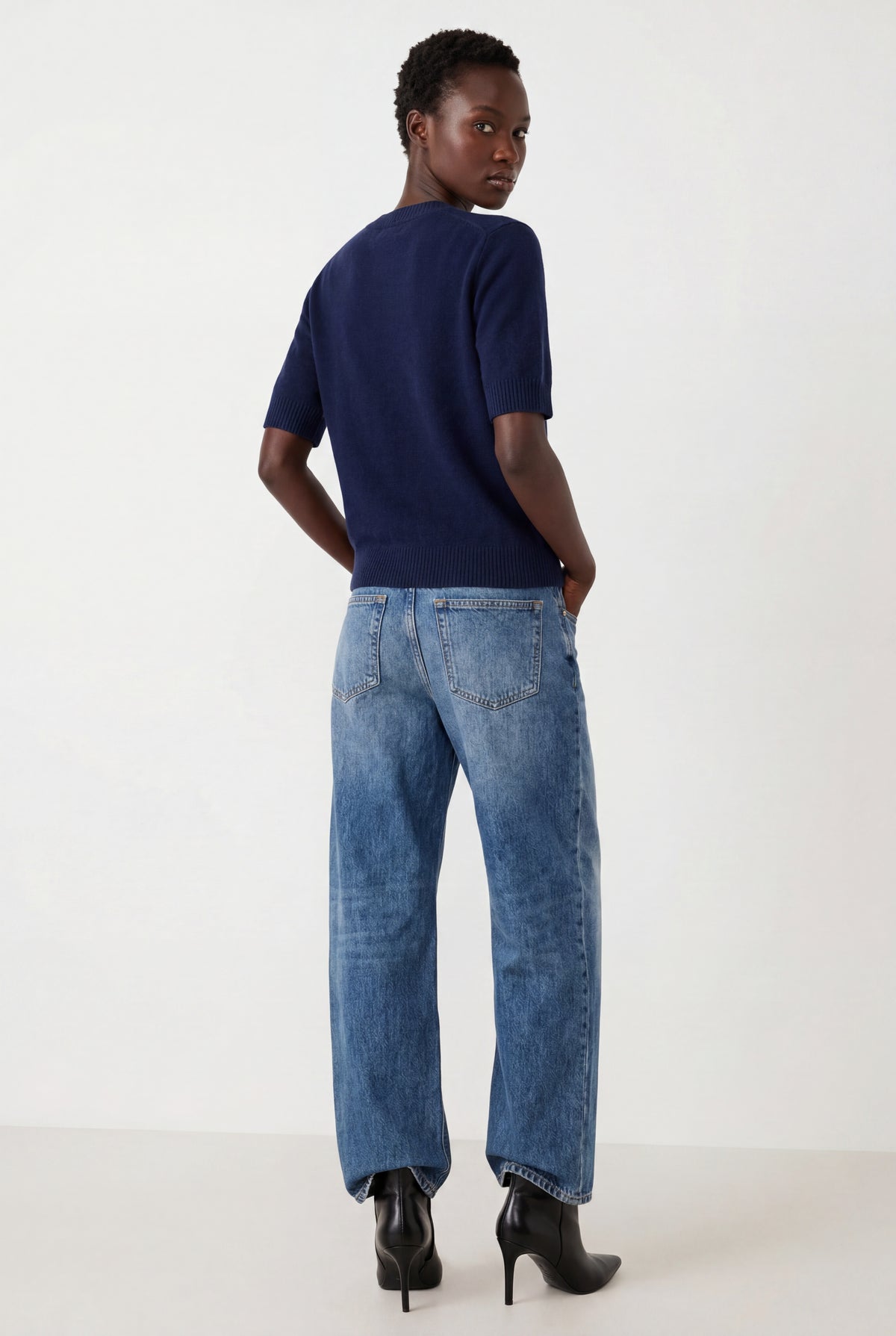 Vicky Tee - Navy