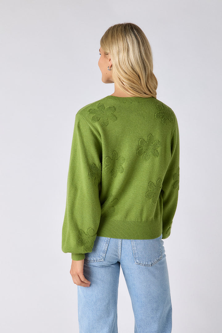 Colson Cardigan - Grass