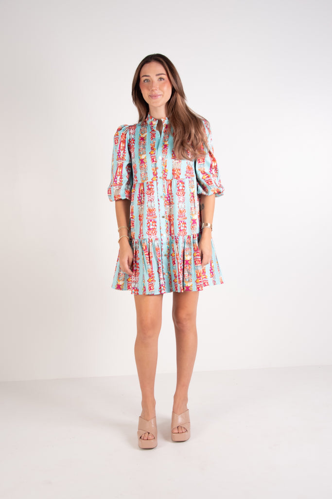Sadie Dress - Iconic Iris