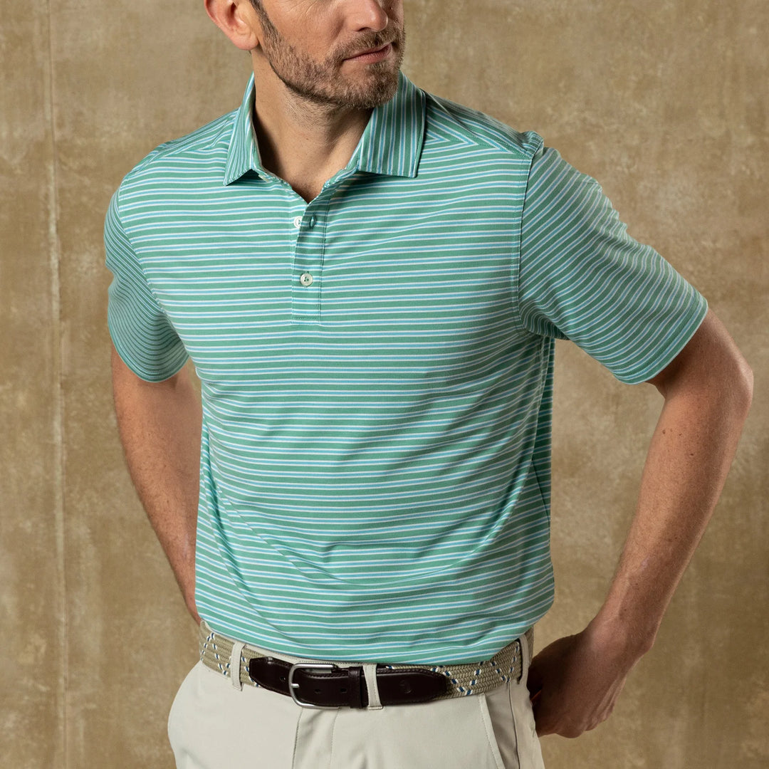 Summerford Performance Jersey Polo-Aspen Green