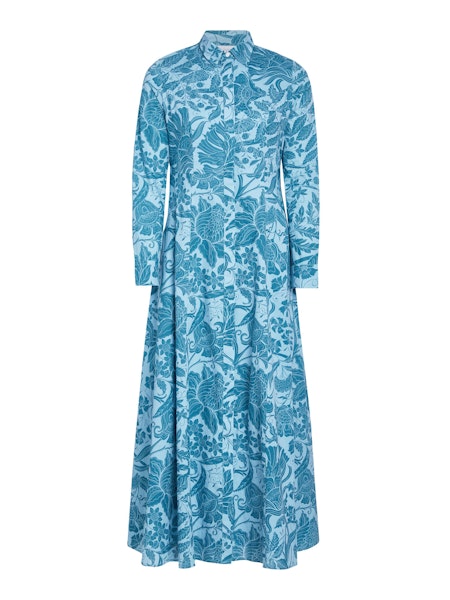 Classic Shirt Dress Slate Chintz