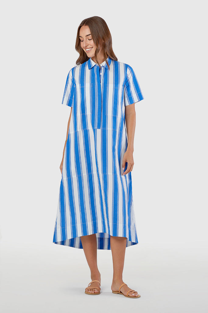 City Dress, French Stripe