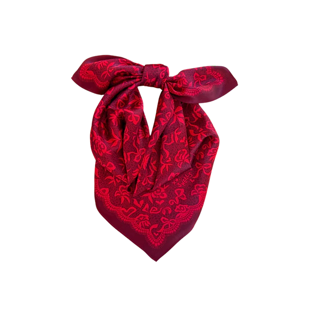 Swells Cherry Lace Scarf