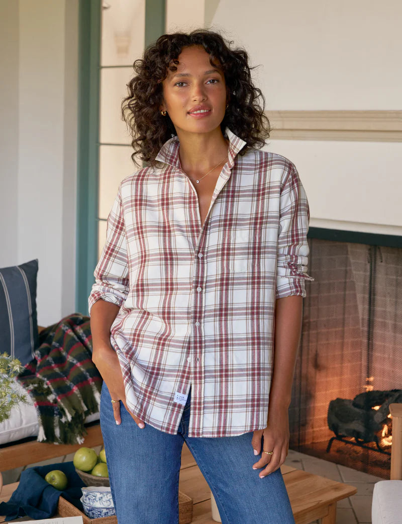 Eileen Relaxed Button-Up Shirt - CBWP