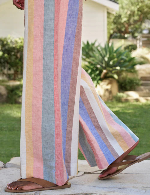 West Village Trouser - Cabana Stripe