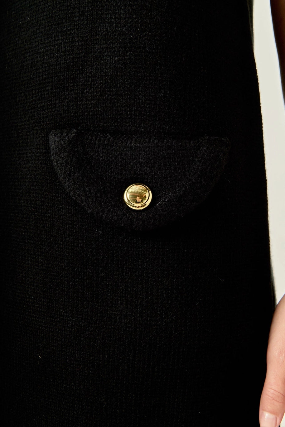 Francie Knit Mini - Black