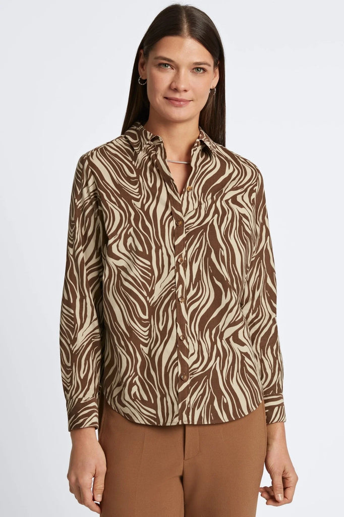 Haven Zebra Cord Shirt