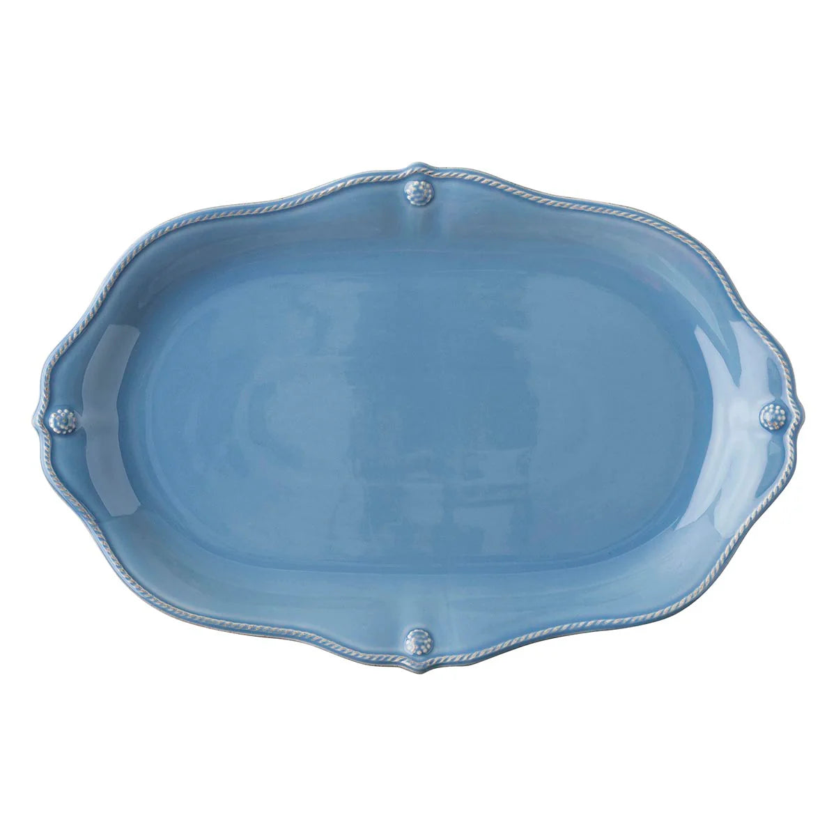 BMH - Berry and Thread 16" Platter Chambray