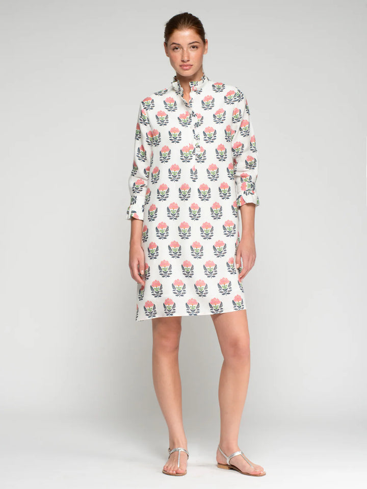 Dress- Floral Block Print