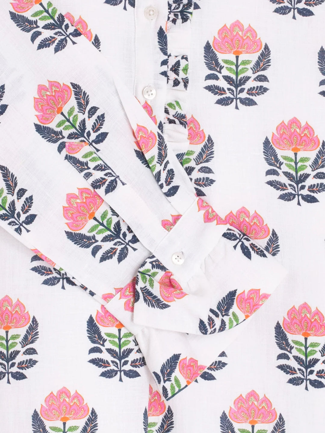 Dress- Floral Block Print