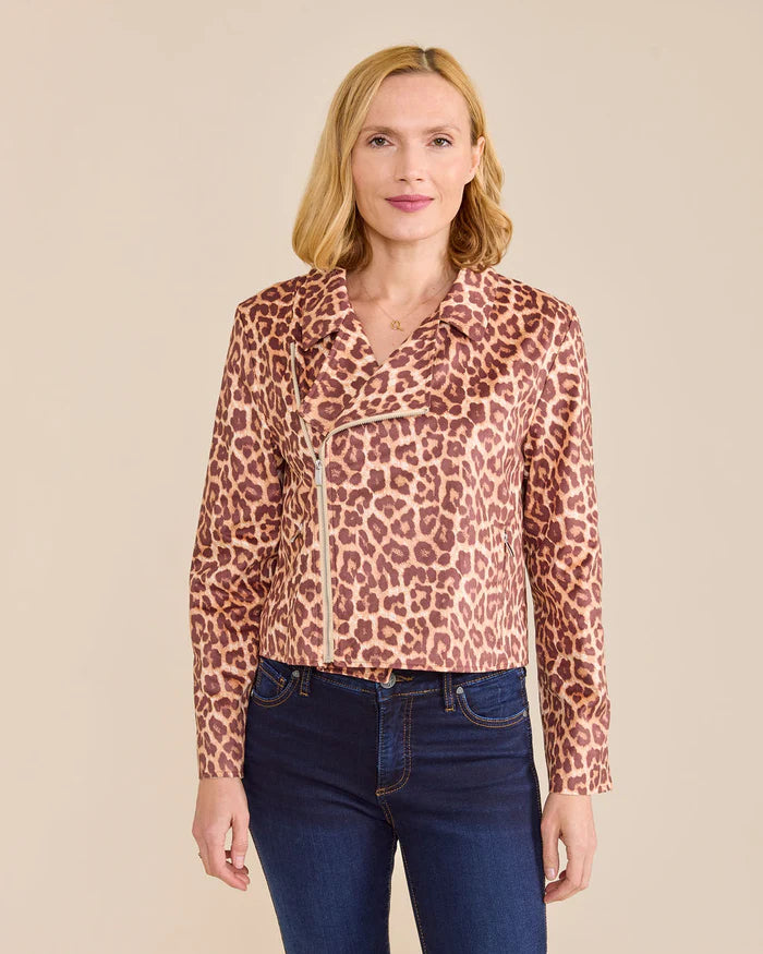 Moto Jacket Leopard