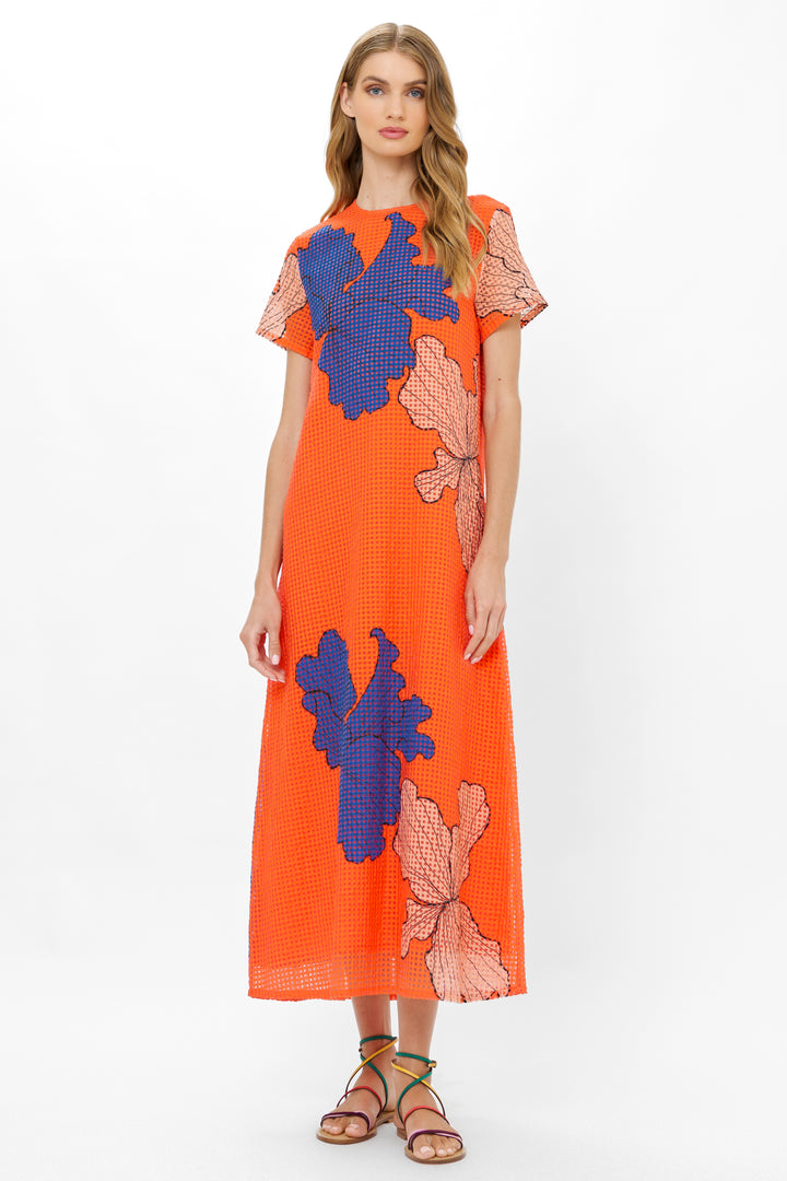 Short Sleeve Maxi - Bora Bora Red