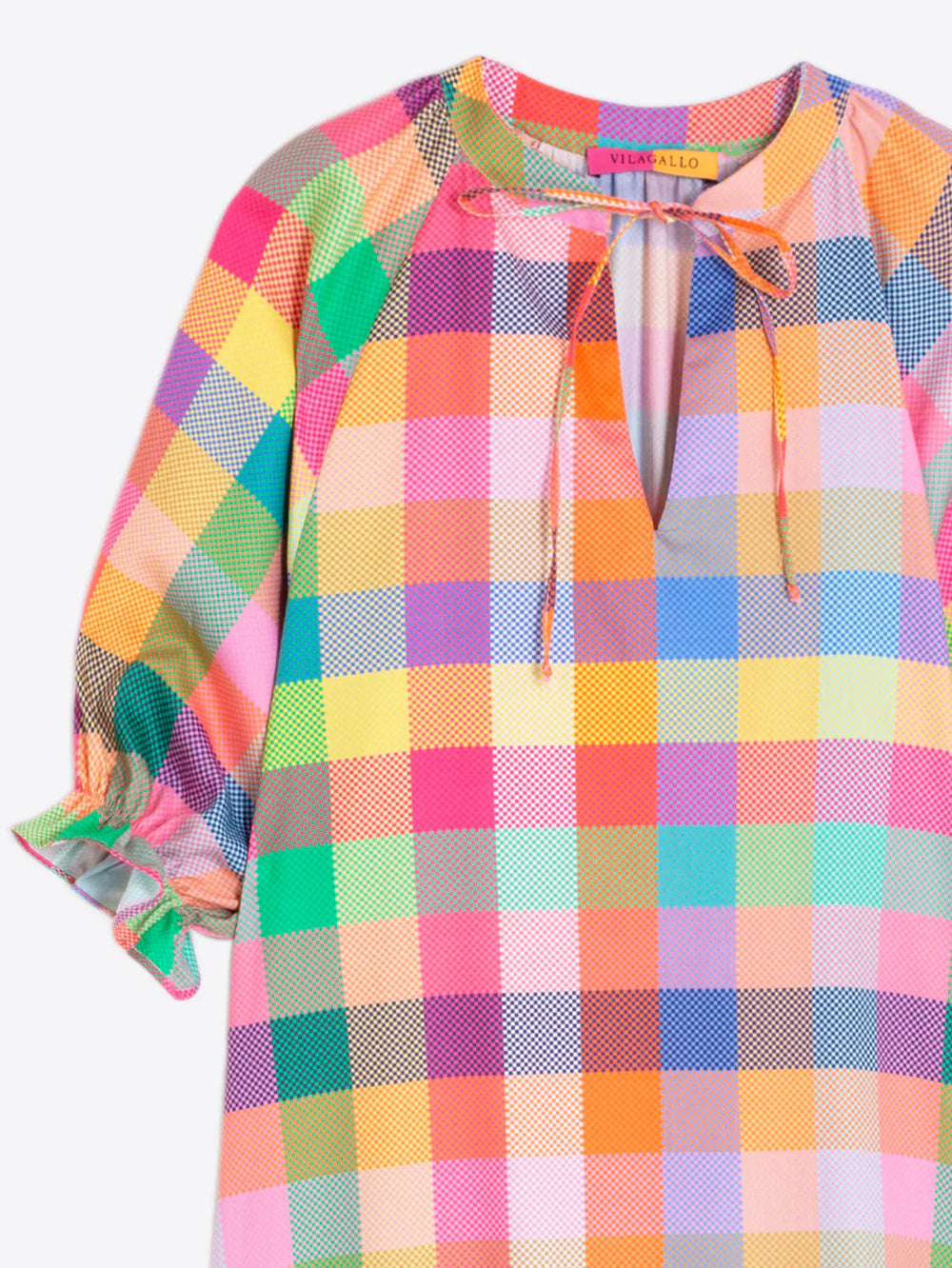 Multicolor Dress - Vichy