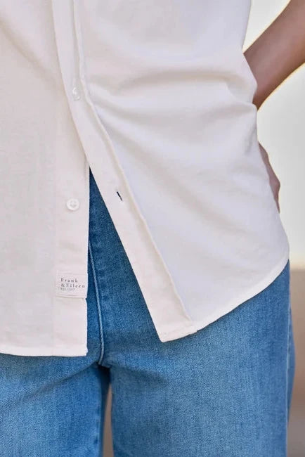 Waverly Button-Up Shirt - Vintage White