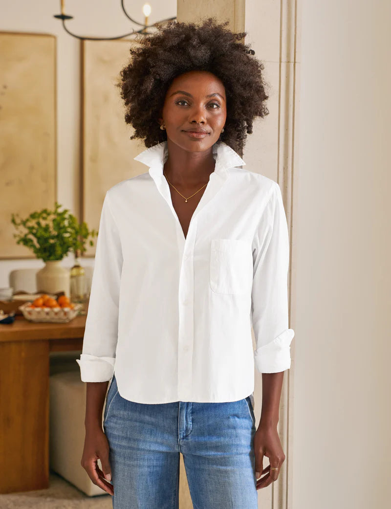 Silvio Button-Up-White