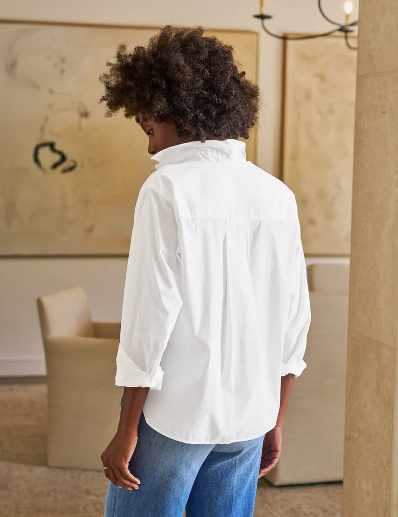 Silvio Button-Up-White