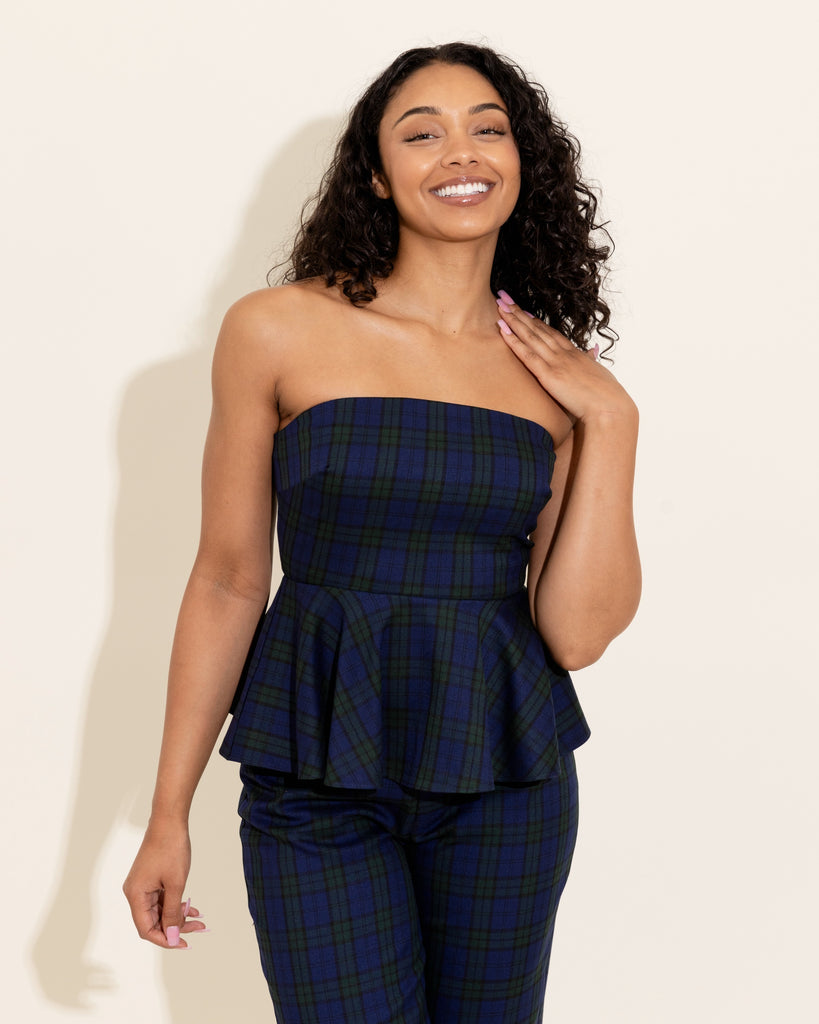 Melissa Top - Tartan