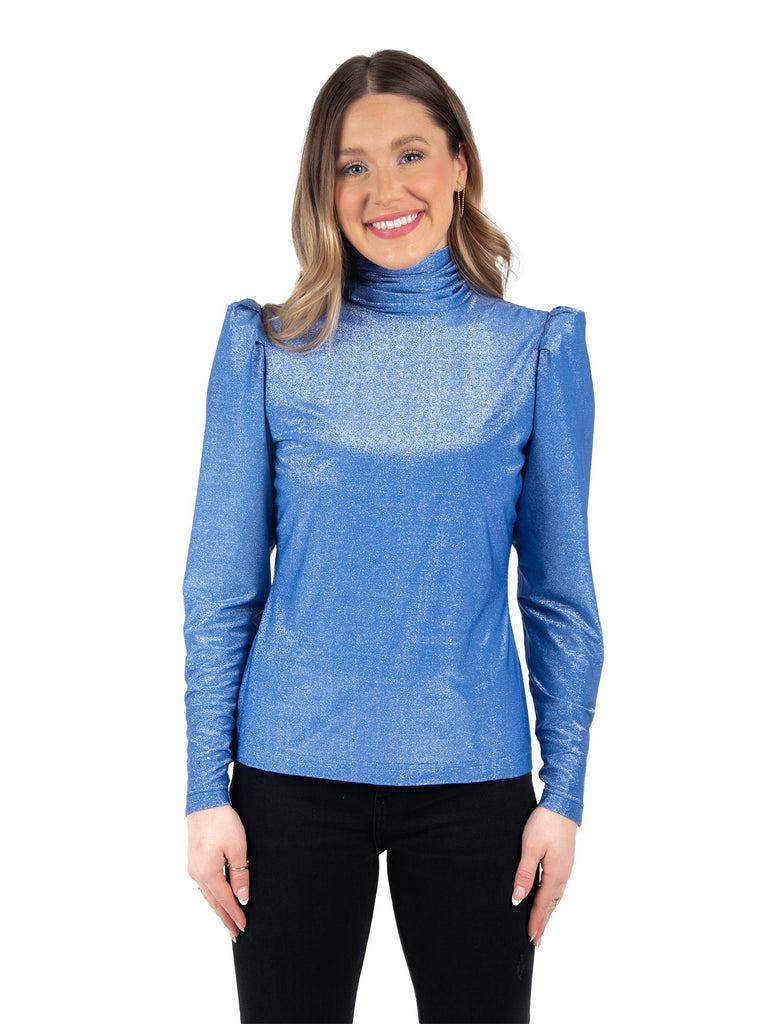 Tessa Turtleneck Dazzling Blue