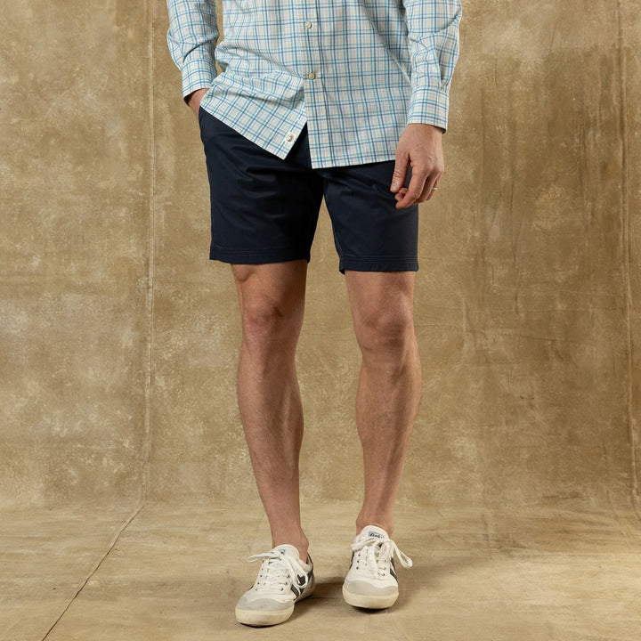 8" Harbor Performance Short - Navy