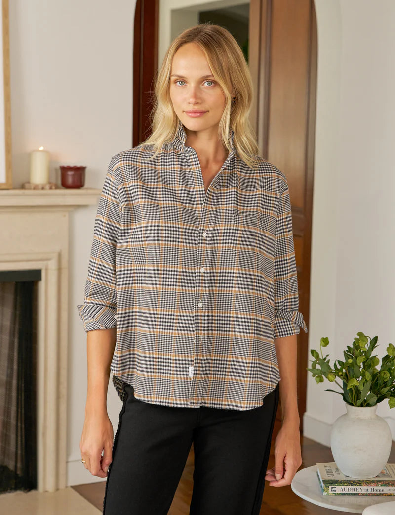 Eileen Relaxed Button-Up Shirt-EXCB
