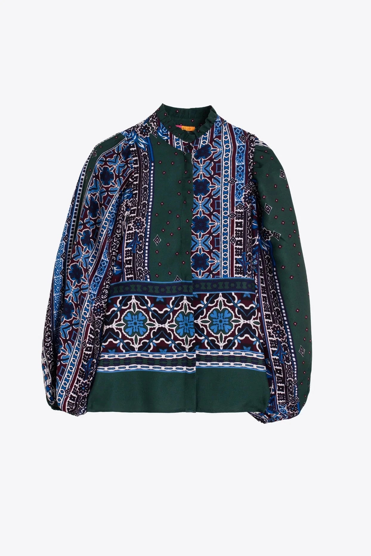 Border and Floral Shirt
