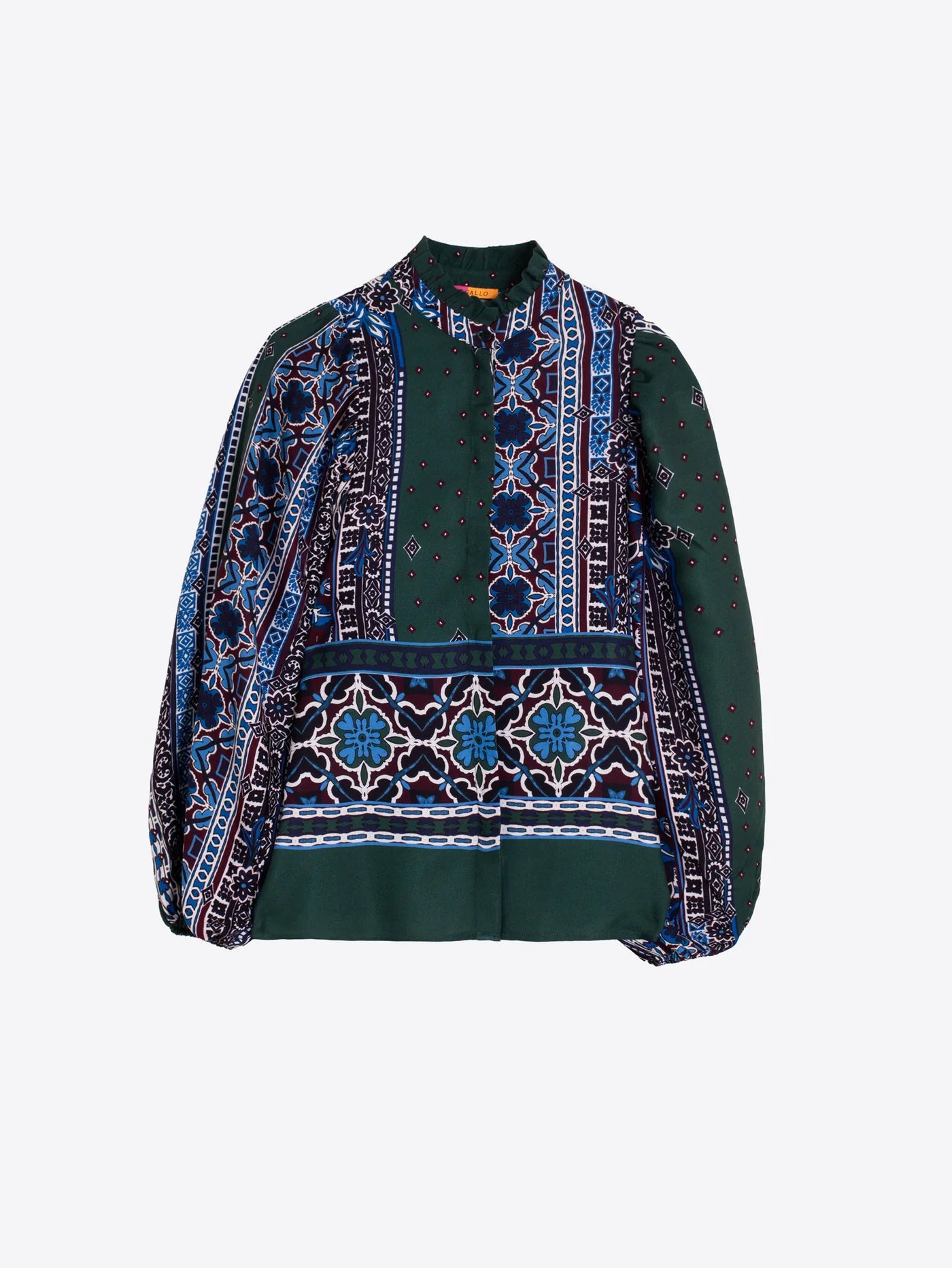 Border and Floral Shirt
