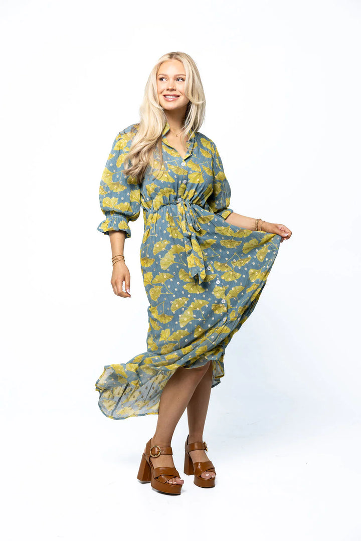 Catherine Dress - Gingko Garden