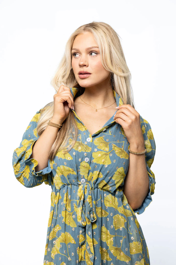 Catherine Dress - Gingko Garden