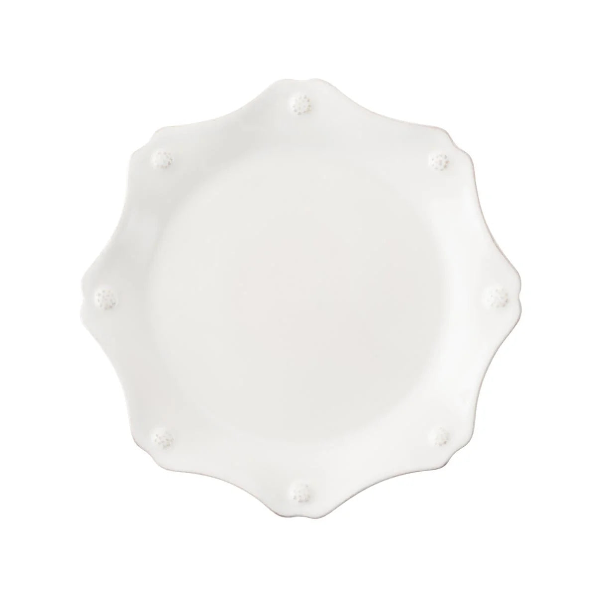 BMH - Berry & Thread Scalloped Salad/Dessert Plate (12)