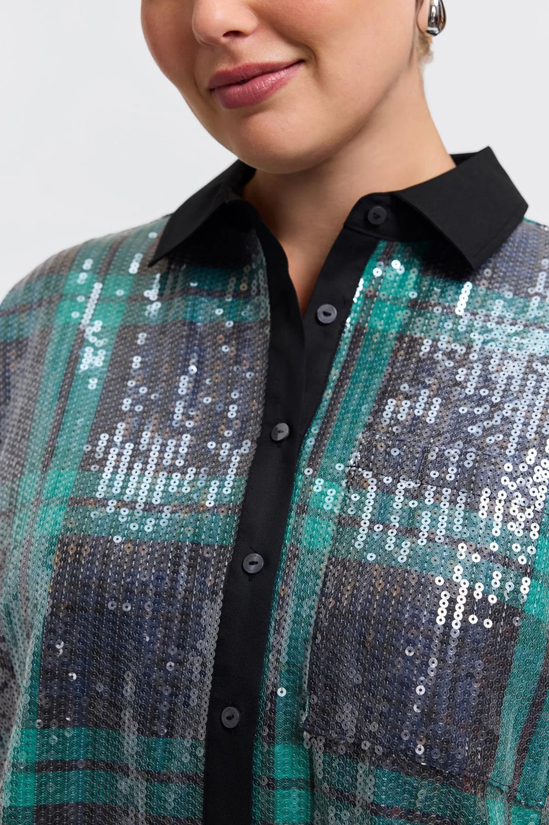 Marina Long Sleeve Seq Plaid