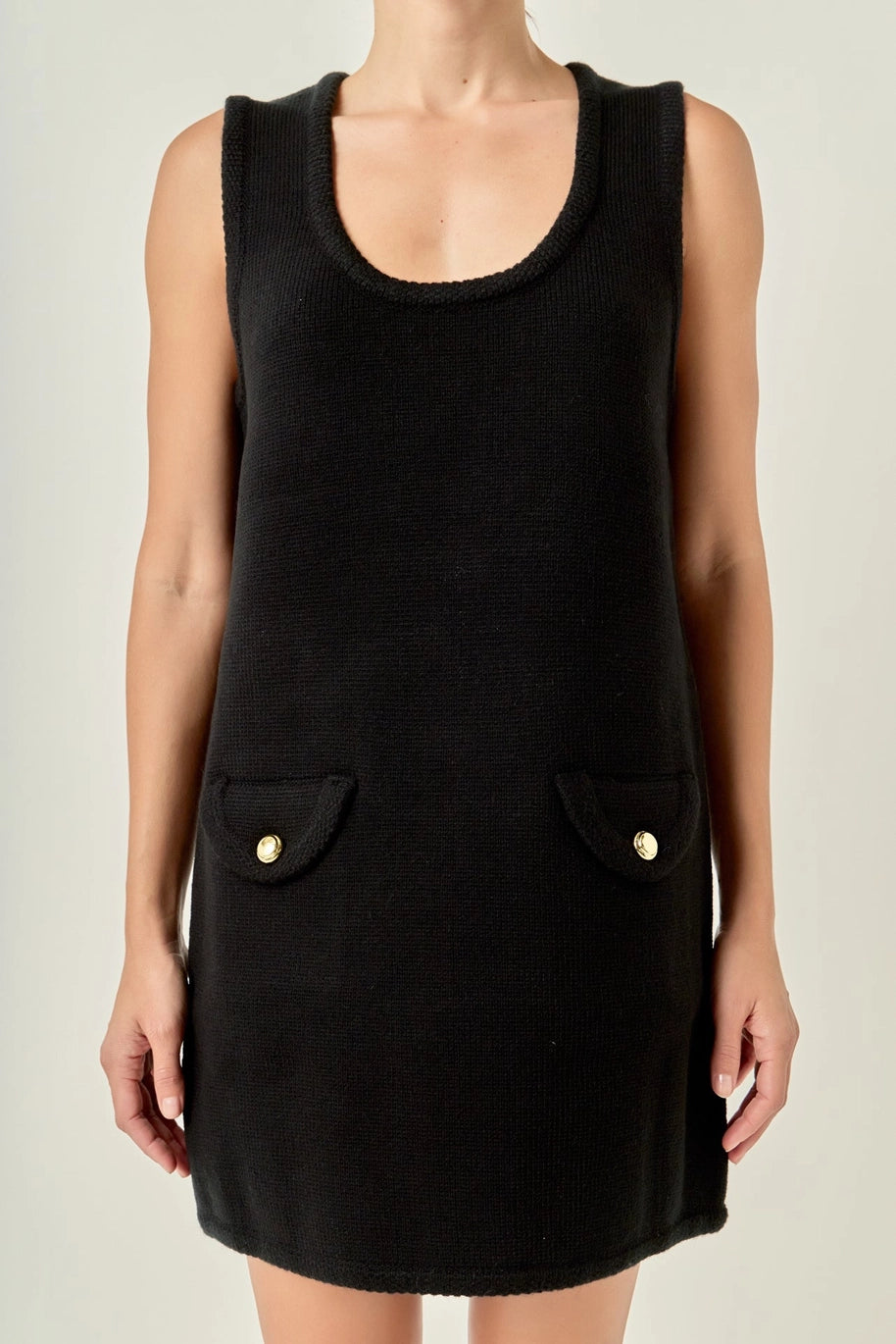 Francie Knit Mini - Black
