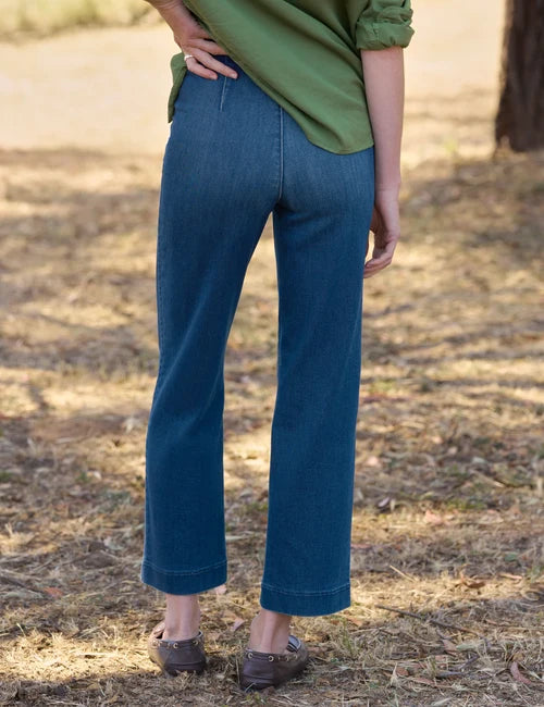 Westport Illusion Pull-On Jean - Blue Wash