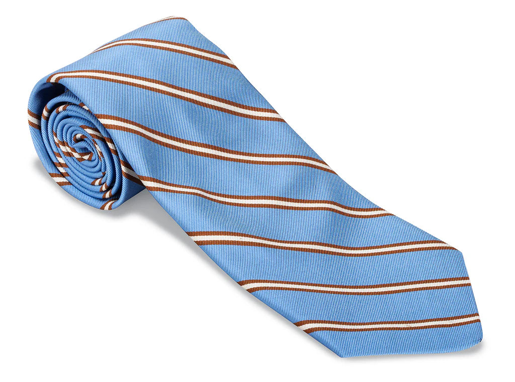 F5780 Cobalt/Mahogany Queens Stripes