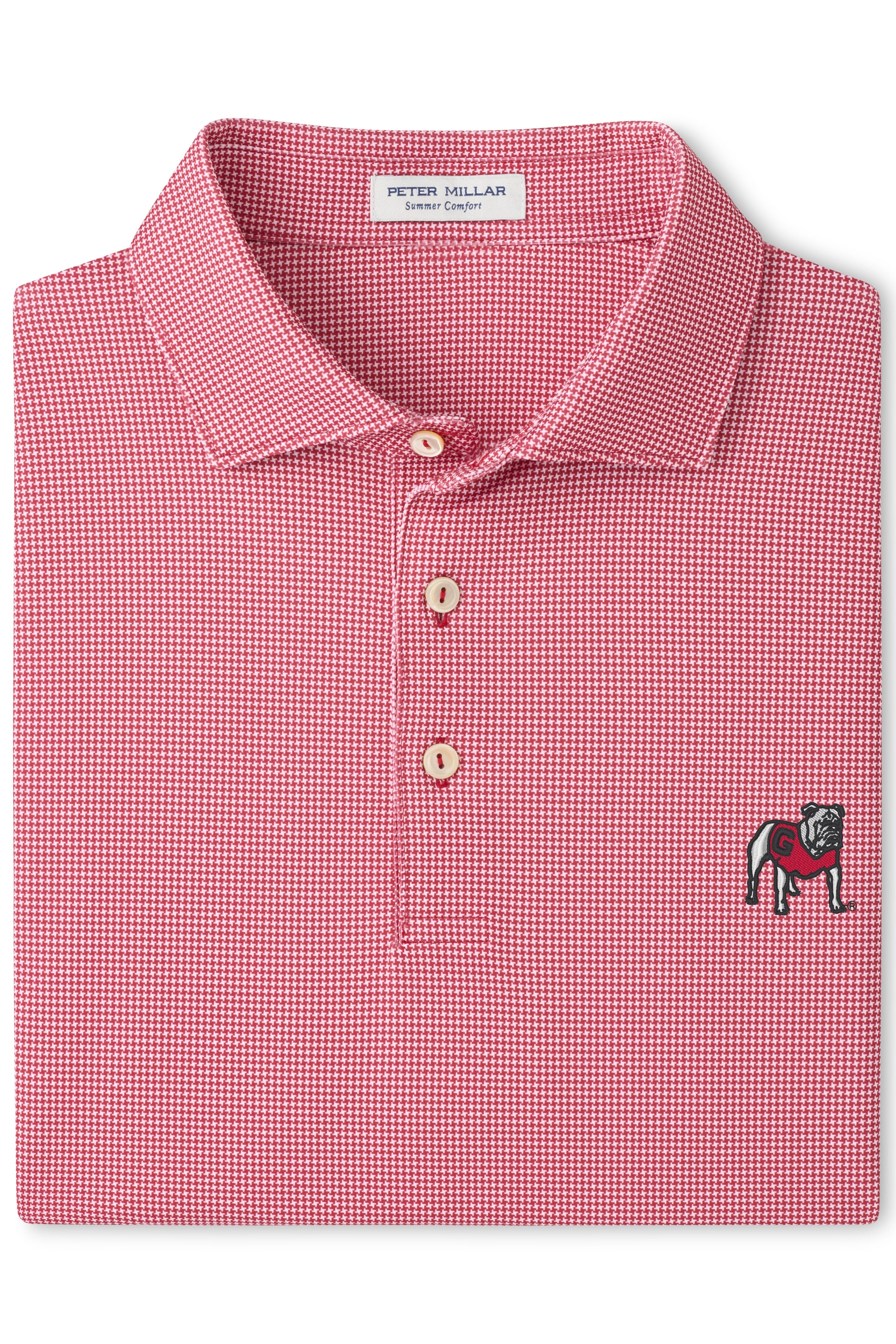 UGA Border Polo-MA26CEK03S-Red3