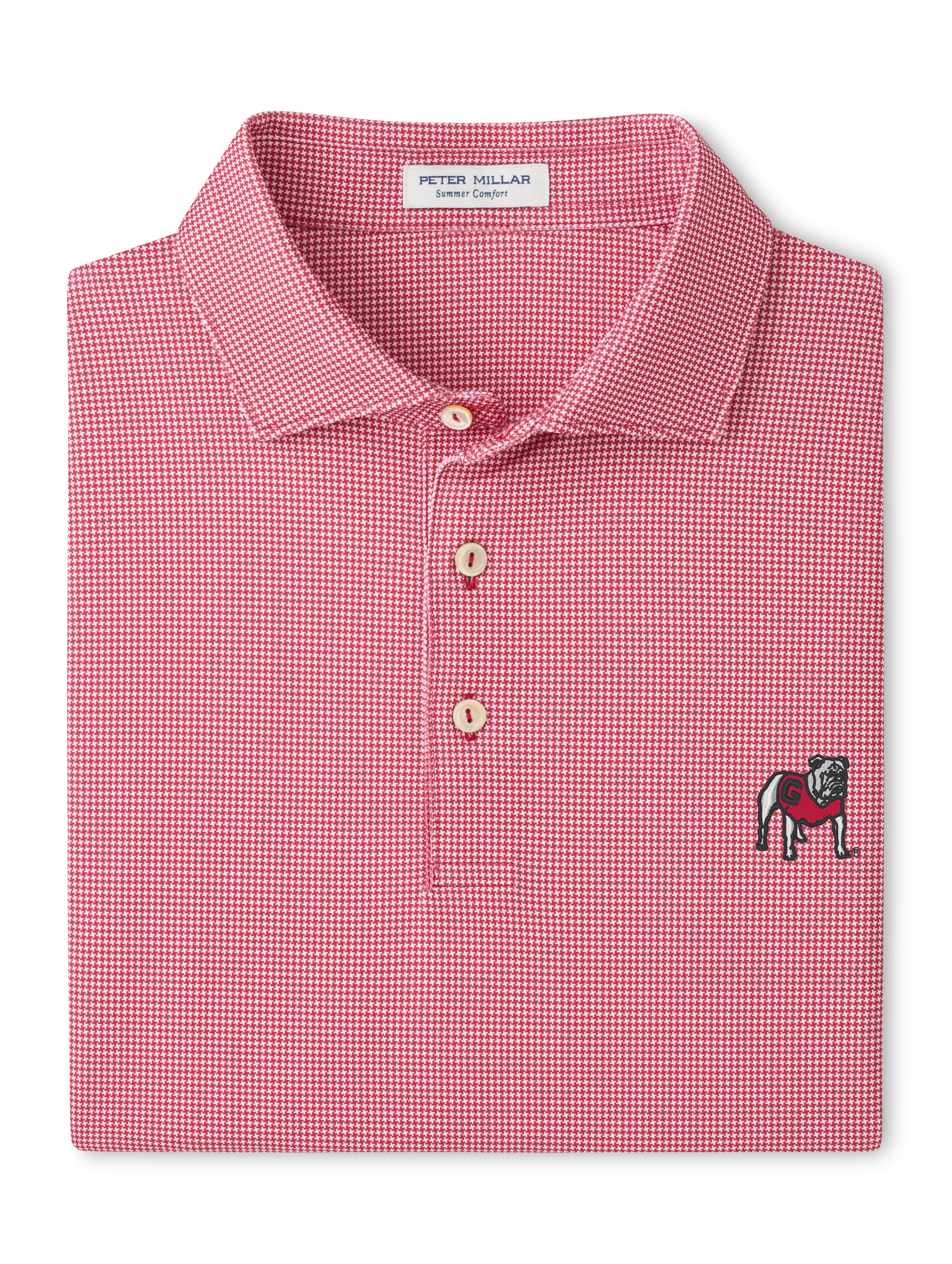 UGA Border Polo-MA26CEK03S-Red3