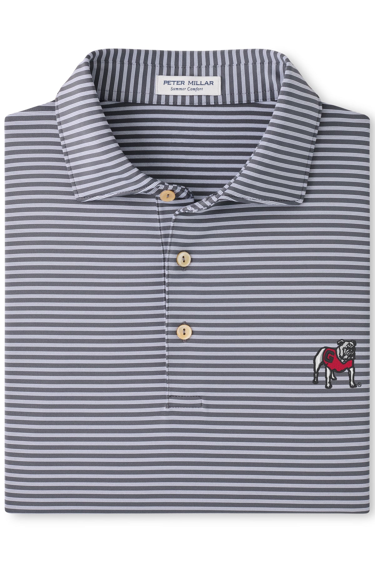 UGA Tiebreaker Polo-MA26CEK10S-IRON