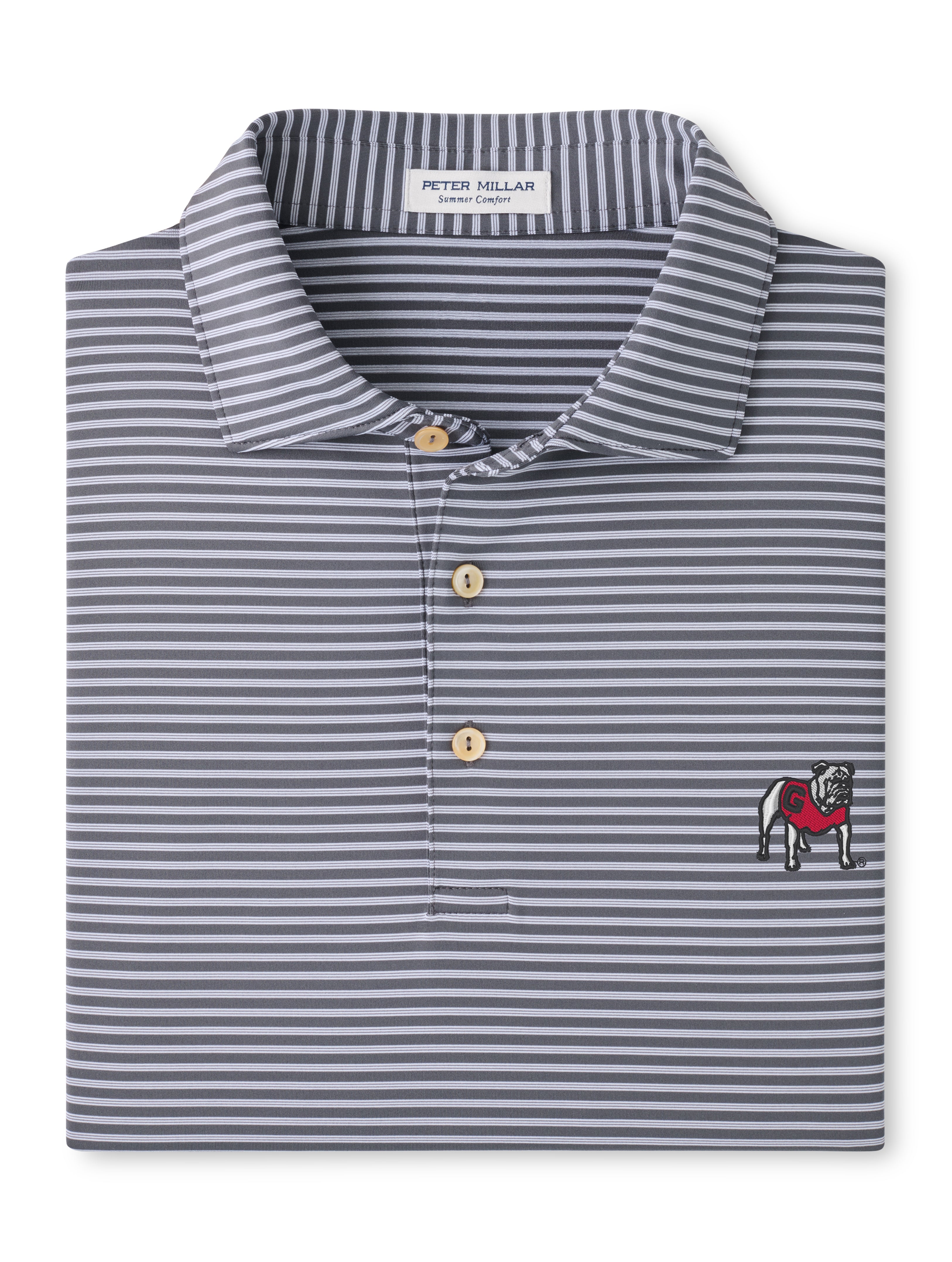 UGA Tiebreaker Polo-MA26CEK10S-IRON