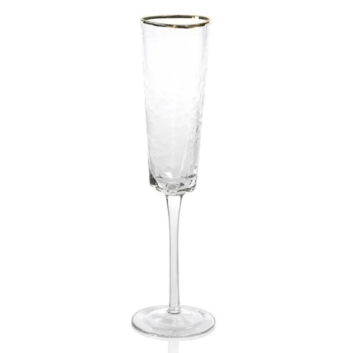 BMH - Zodax Gold Champagne Flutes (4 pairs)