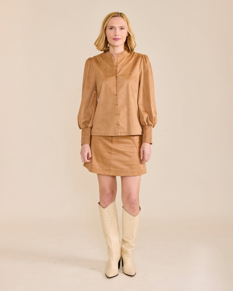 Constance Blouse Camel