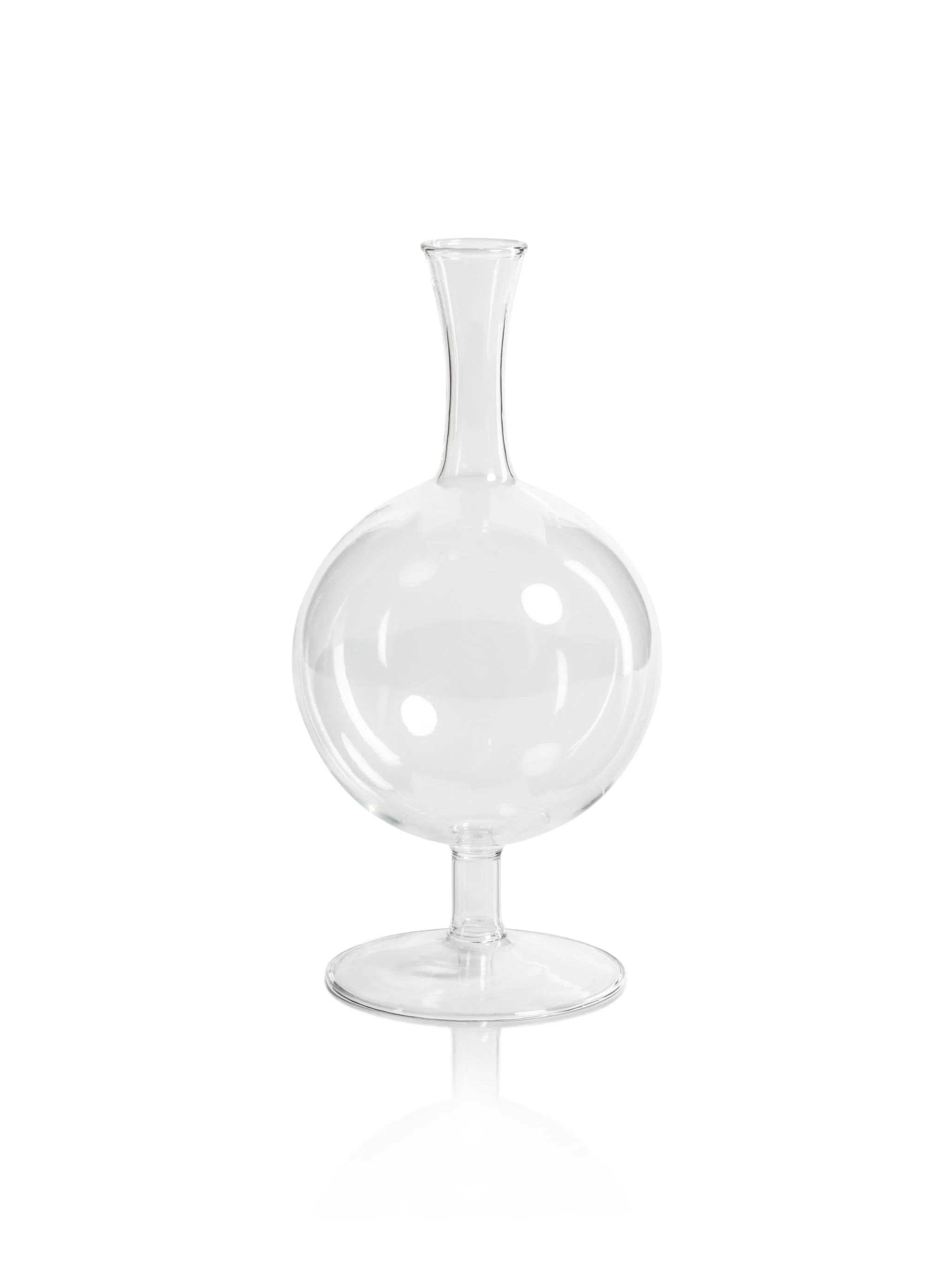 BMH - Glass Footed Bud Vase (3)