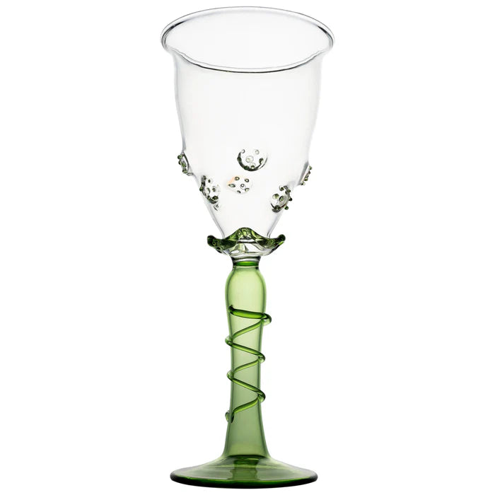 BMH - Green Wine Glasses Set/2 (2)