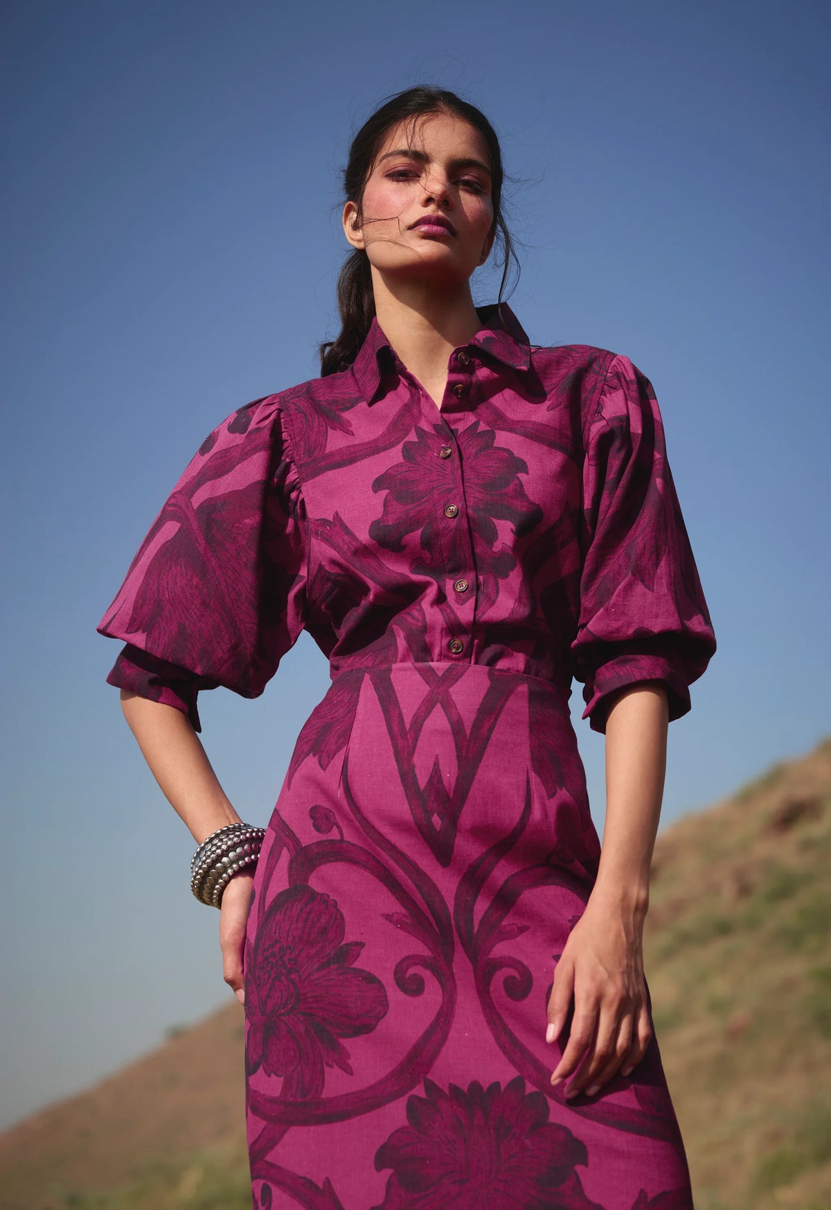 Jane Top - Rosemore Mulberry