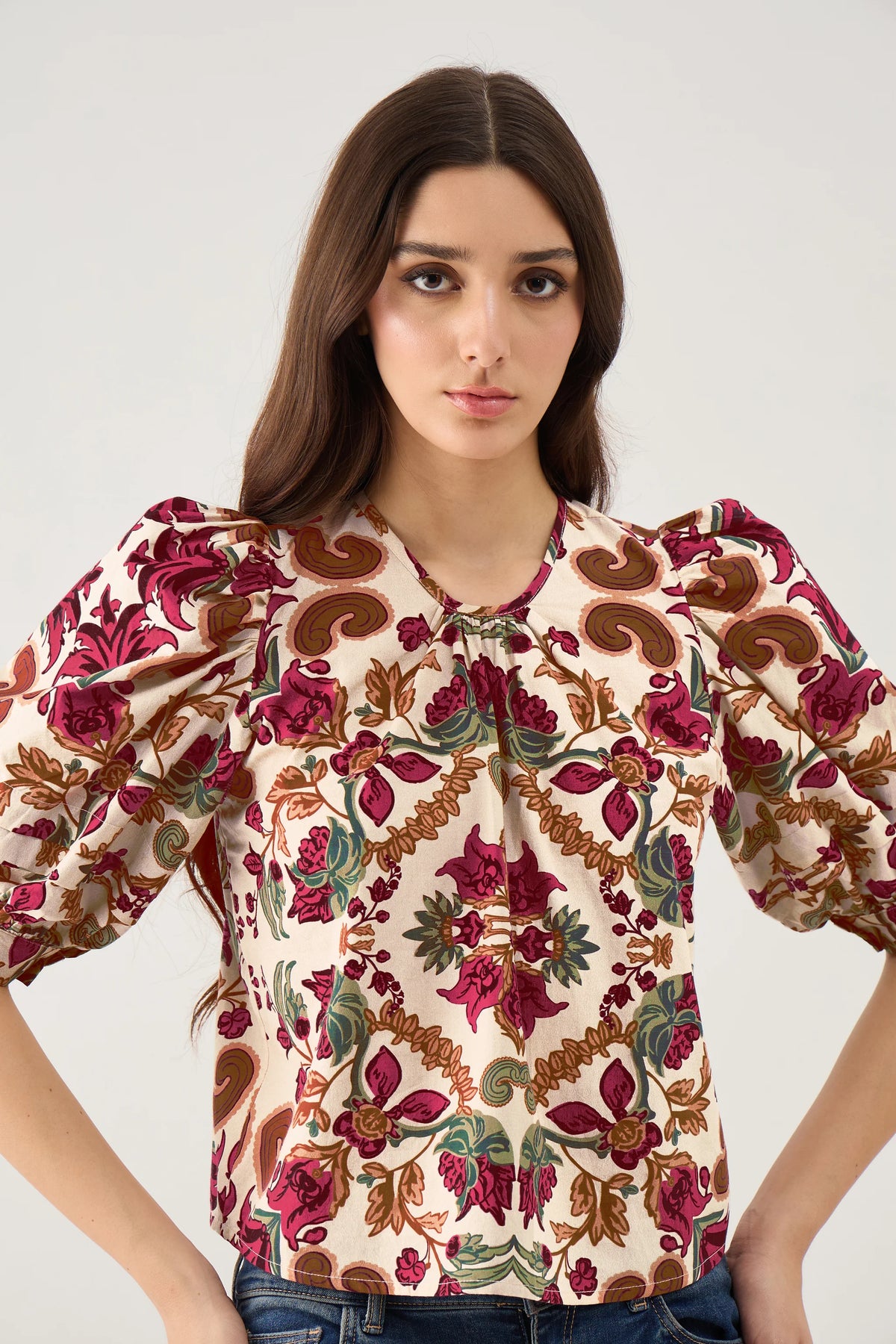 Lily Top - Westminister Berry