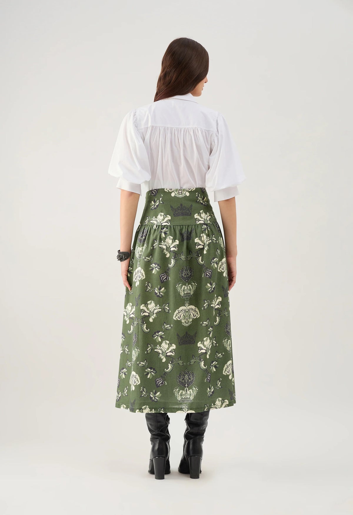 Kara Skirt - Windsor Moss