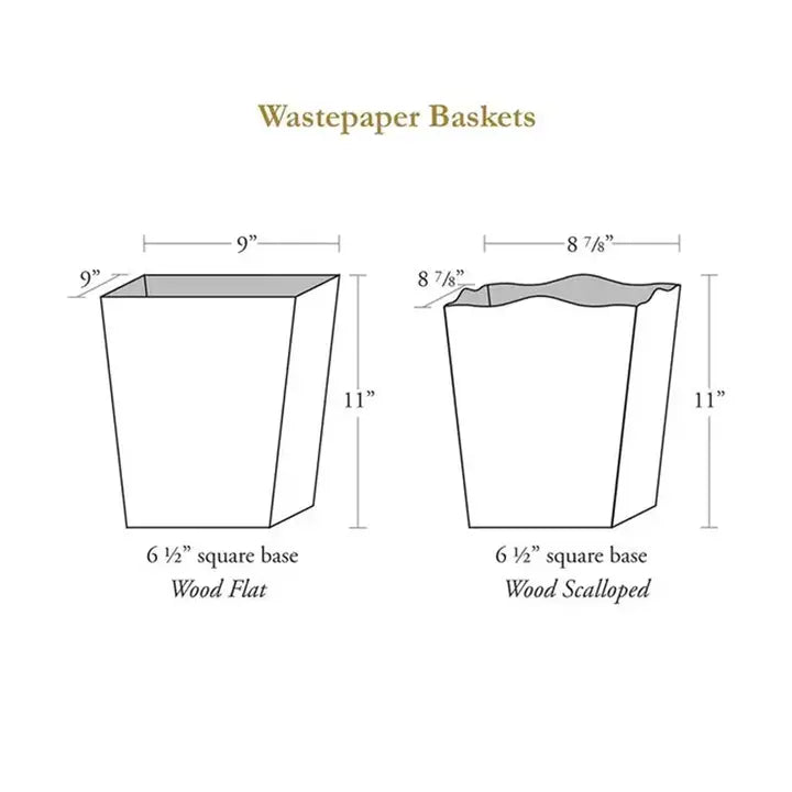 BMH - Zebra Wastebasket