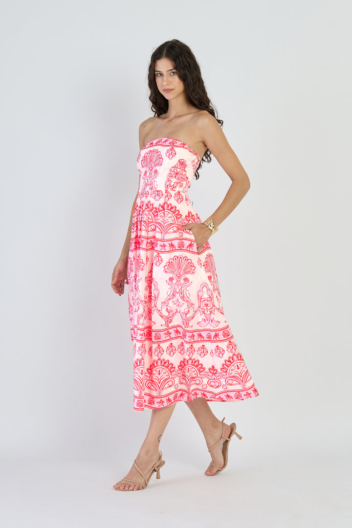 Rory Dress - Fontana Blush