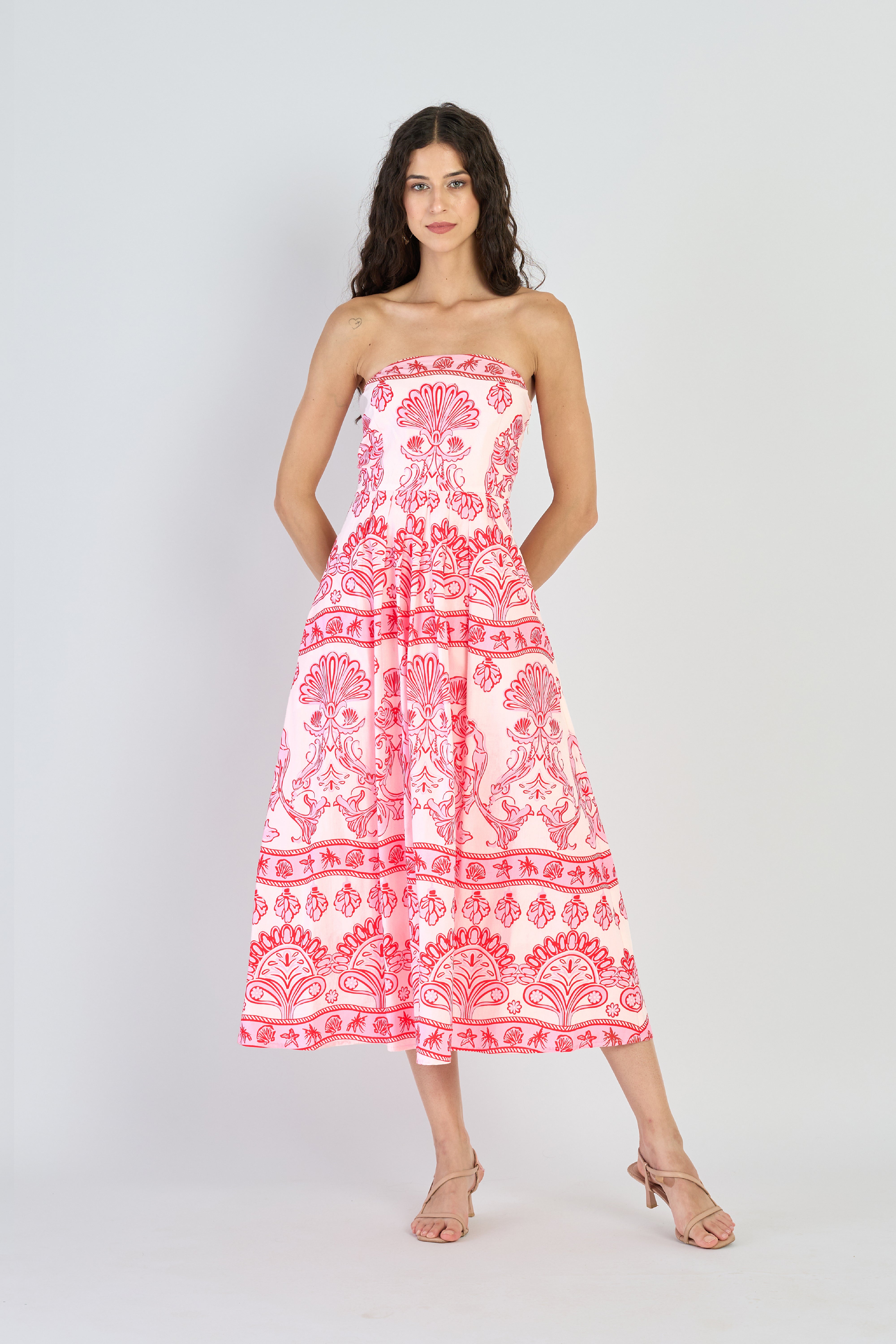 Rory Dress - Fontana Blush