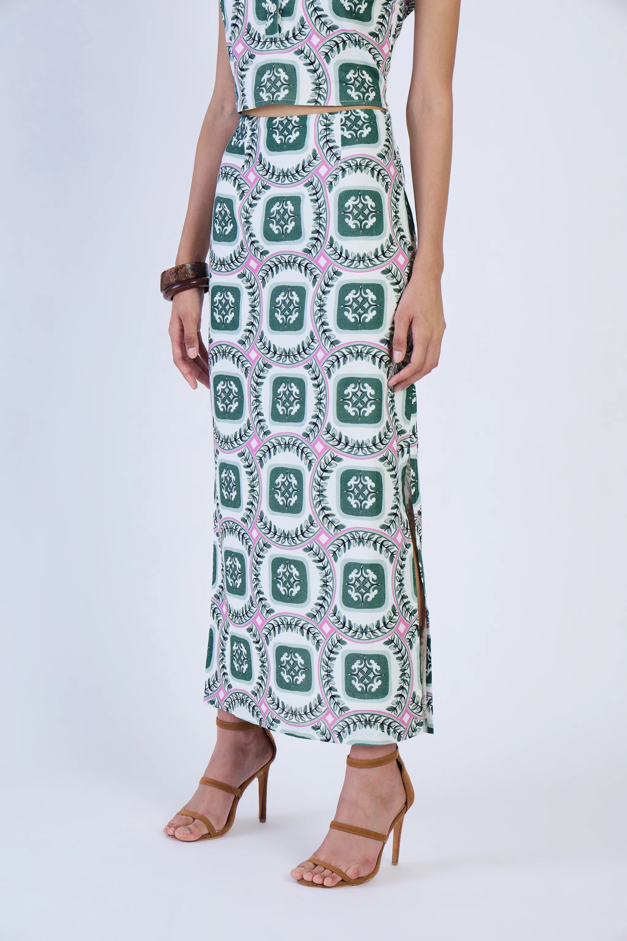 Aspen Skirt - Palermo Emerald