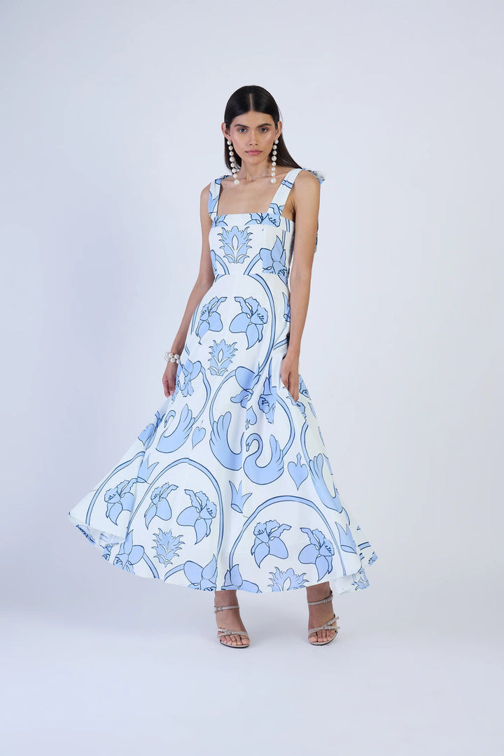 Pearl Dress - Monaco Celeste