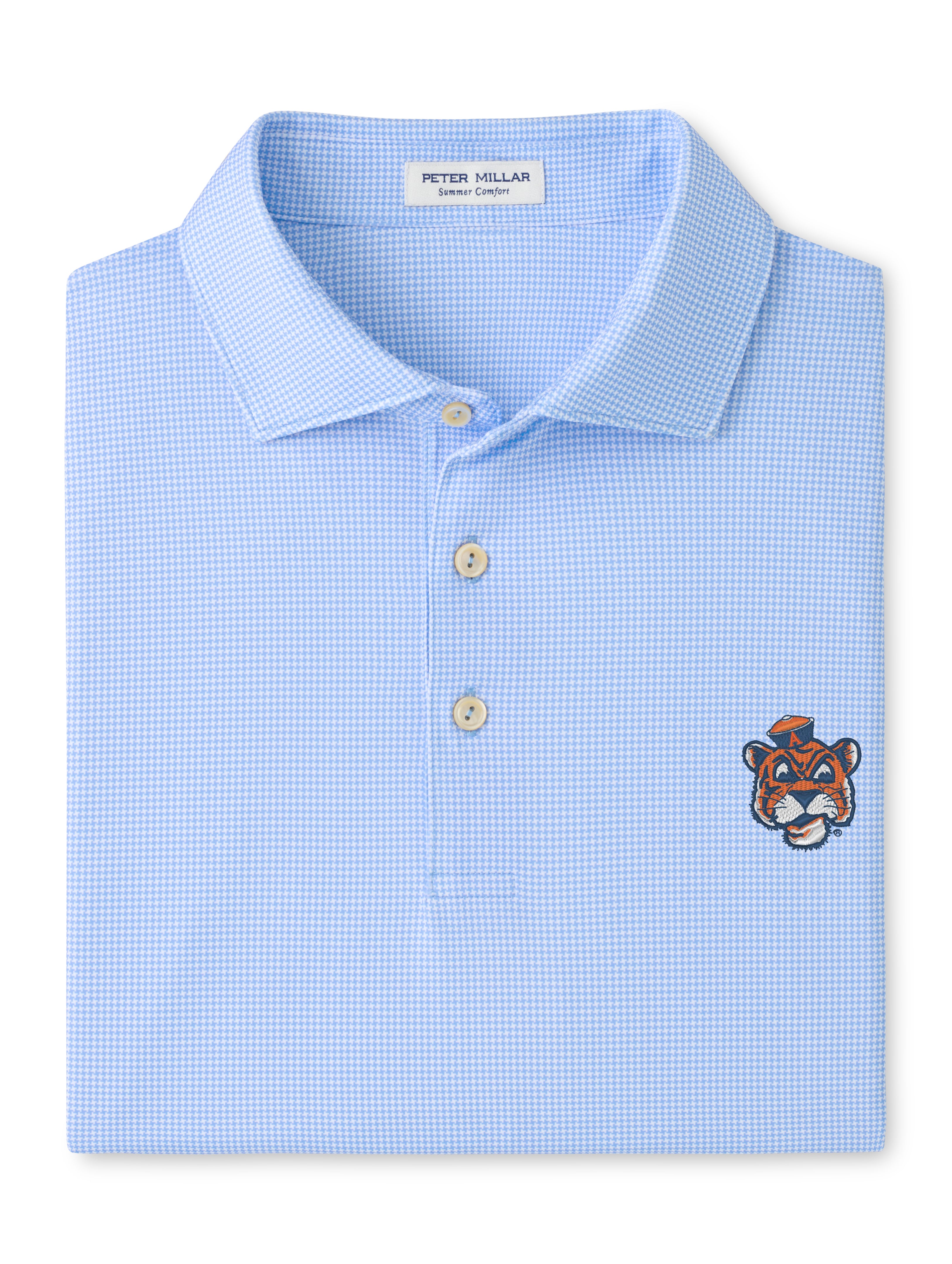 Auburn Border Polo-MA26CEK03S-Cottage Blue